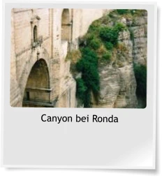 Canyon bei Ronda